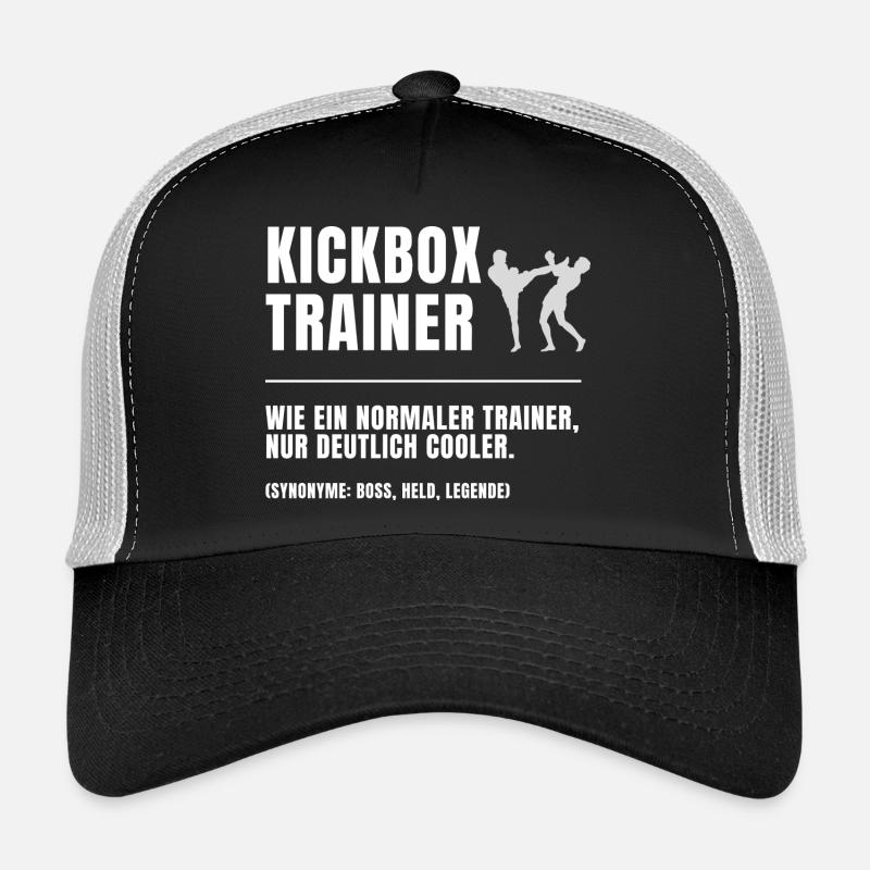 Kickbox Trainer Definition Trucker Cap