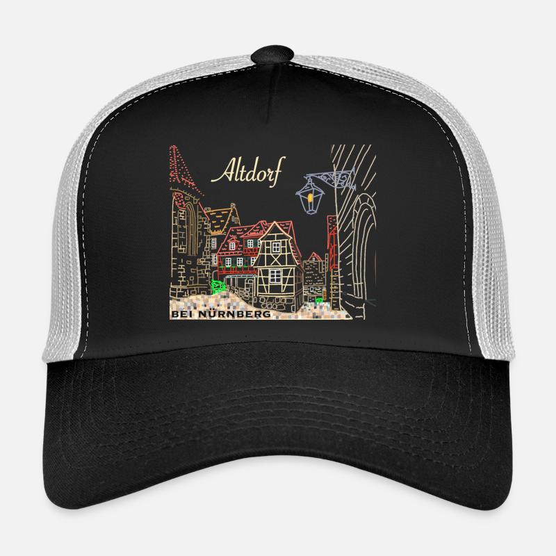 Altdorf near Nuremberg, half-timbered, Bavaria Trucker Cap