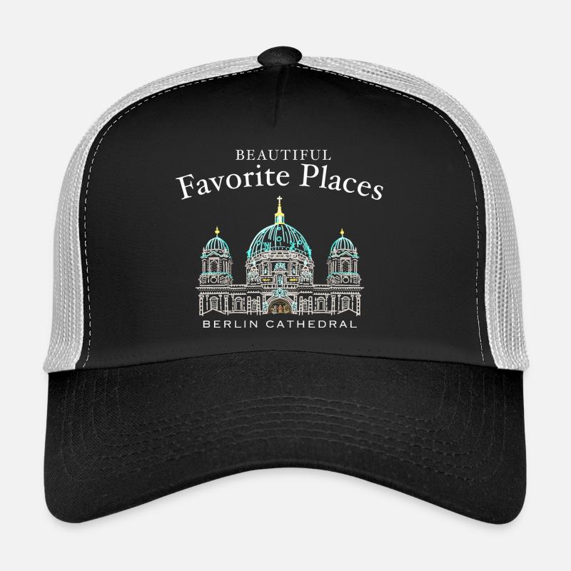 Cathédrale de Berlin, Beaux endroits préférés, Allemagne Casquette trucker 