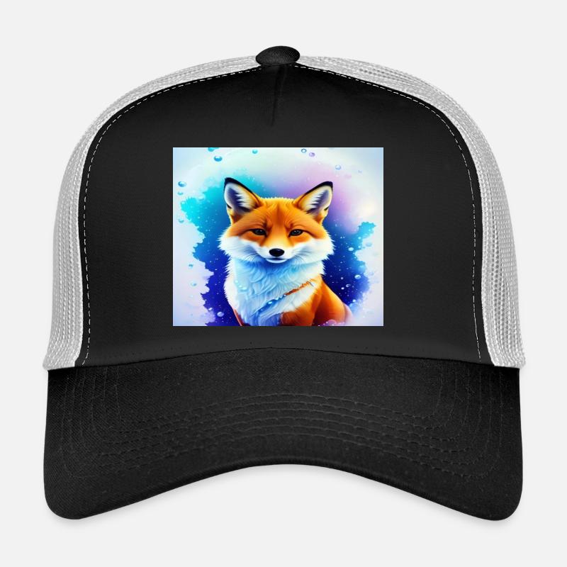Renard féerique néon Casquette trucker 