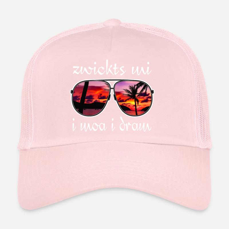 zwickts mi i moa i dram, sentiment de vacances, dialecte Casquette trucker 