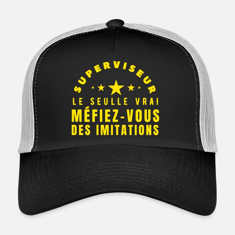 Die echte Aufseher-Geschenkidee Trucker Cap