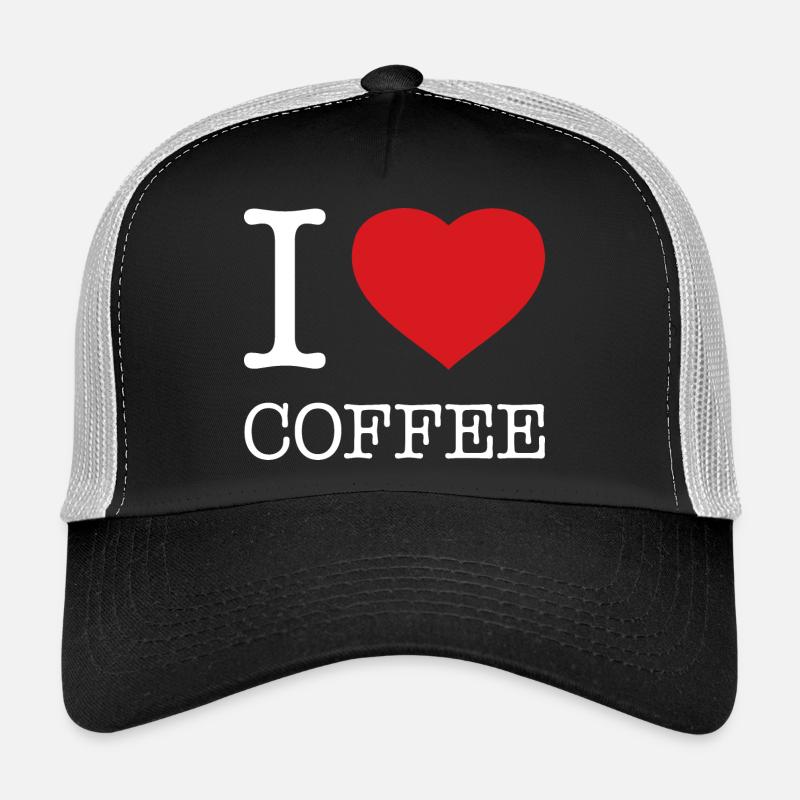 I LOVE COFFEE Trucker Cap