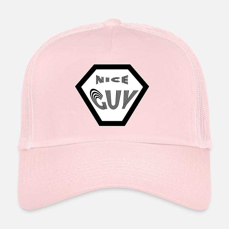 NICE GUY nice boy nice guy Trucker Cap