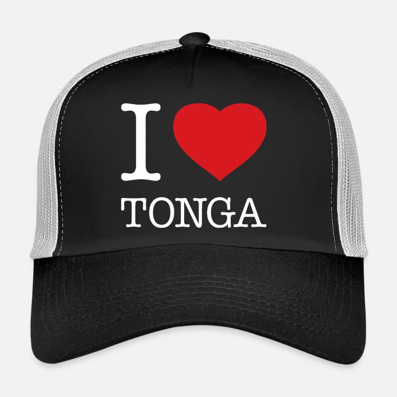 I LOVE TONGA Trucker Cap