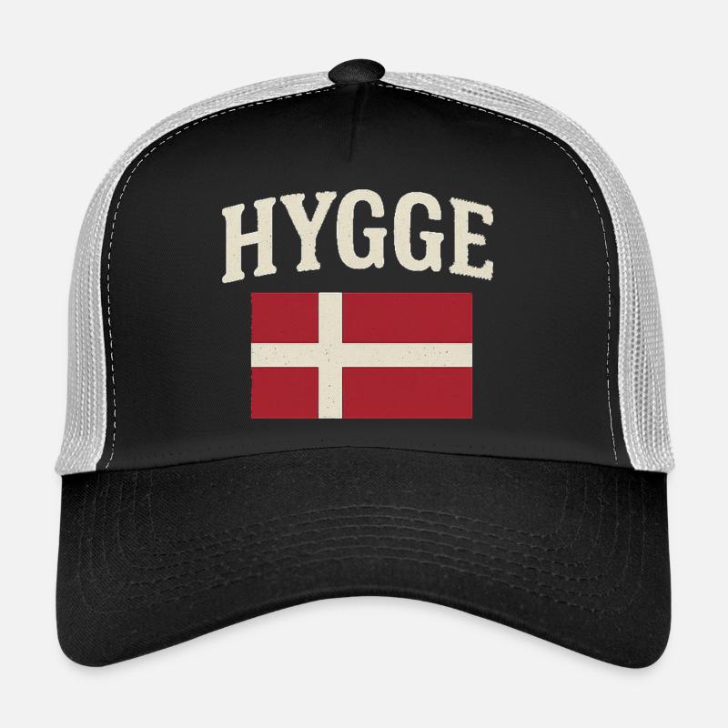 Hygge - Trucker Cap - Schwarz/Steingrau