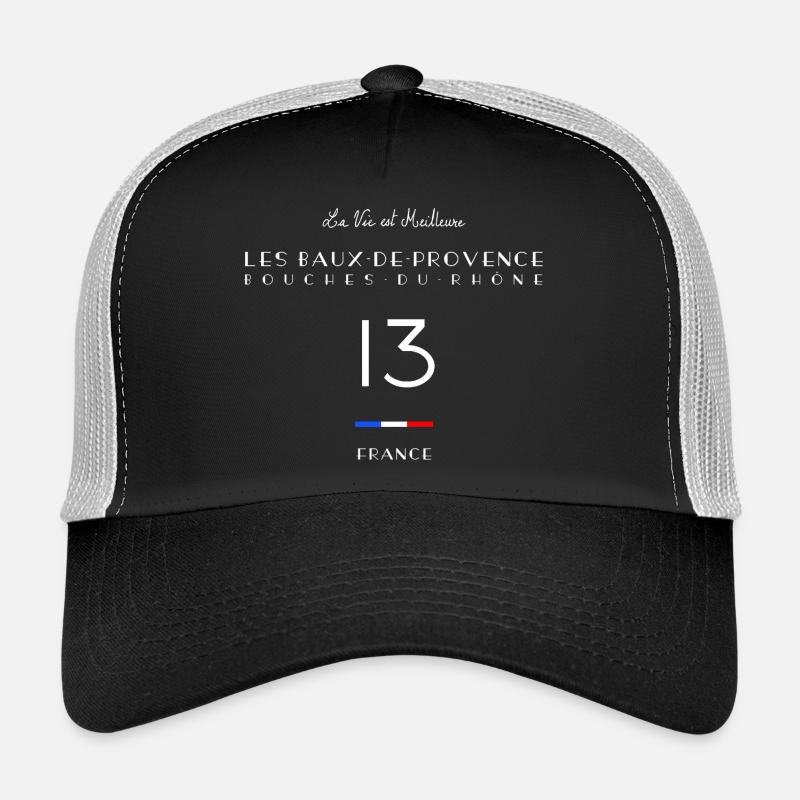 Les Baux de Provence Number 13 Bouches du Rhône Trucker Cap