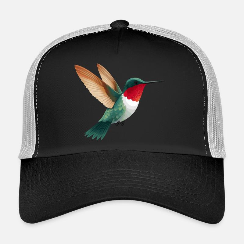Kolibri - Trucker Cap - Schwarz/Steingrau