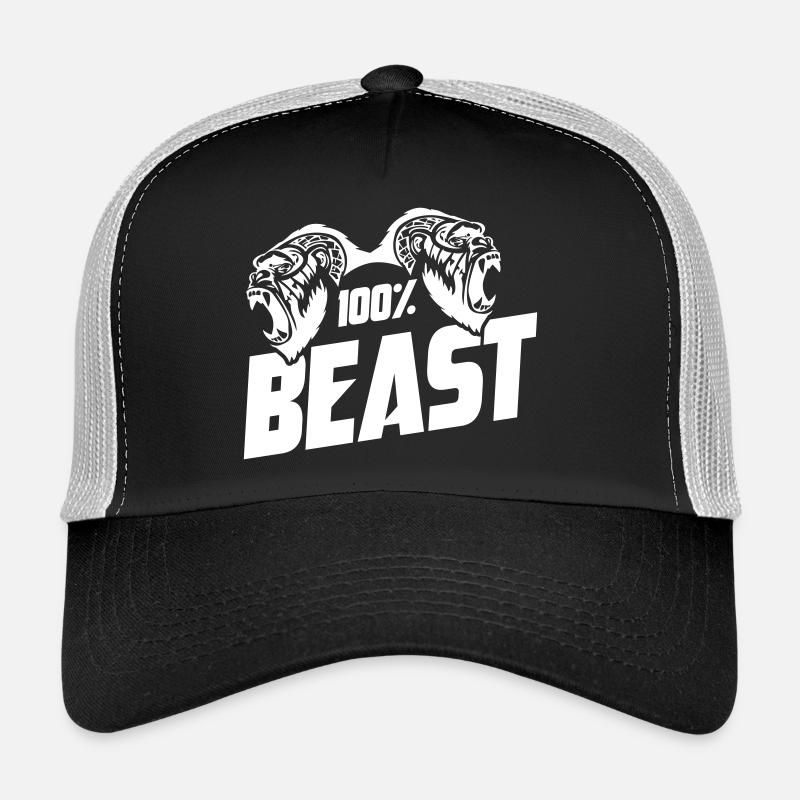 Motivation de la bête gorille Casquette trucker 