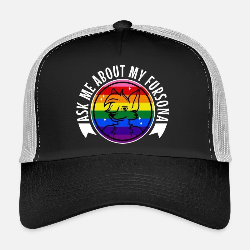 Posez-moi des questions sur mon Fursona Casquette trucker 