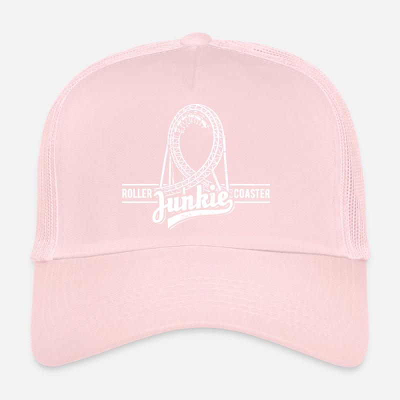 Rollercoaster Junkie - Montagnes russes - Looping Casquette trucker 