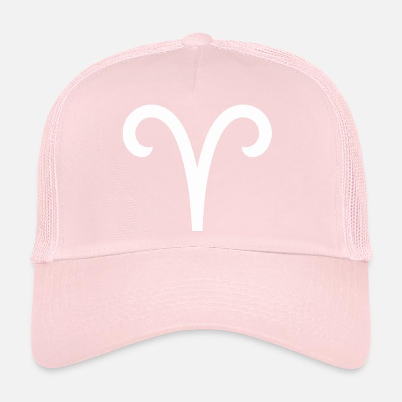 Widder Sternzeichen Symbol Aries Horoskop Widder Trucker Cap