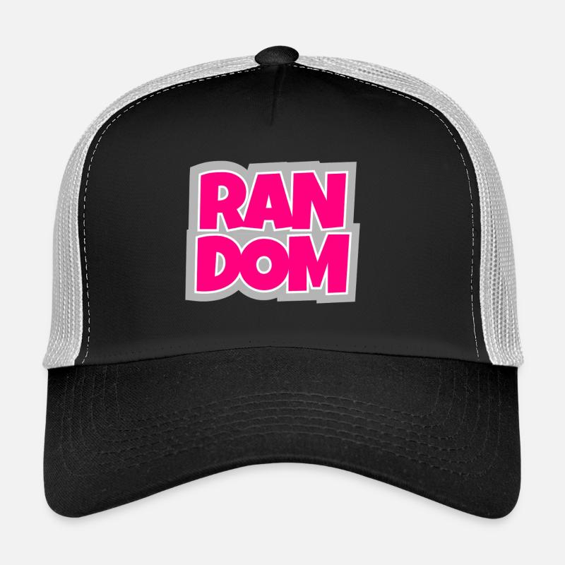 Random - chaotisch und absolut trendy. Trucker Cap