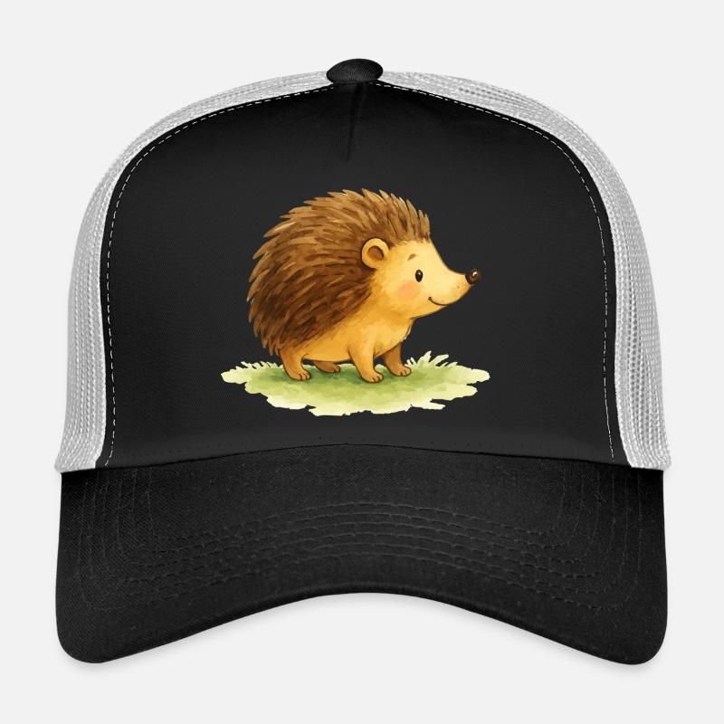 Bande dessinée hérisson Casquette trucker 