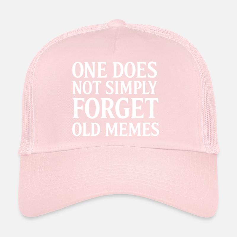 Mèmes oubliés Casquette trucker 