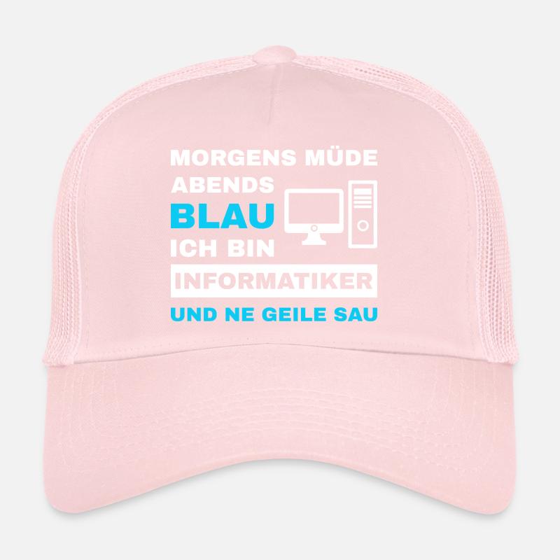 informatiker Programmierer Admin Sprüche Lustig Trucker Cap