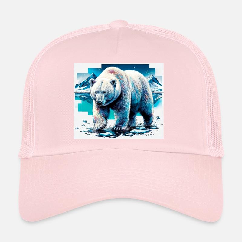 polar bear Trucker Cap