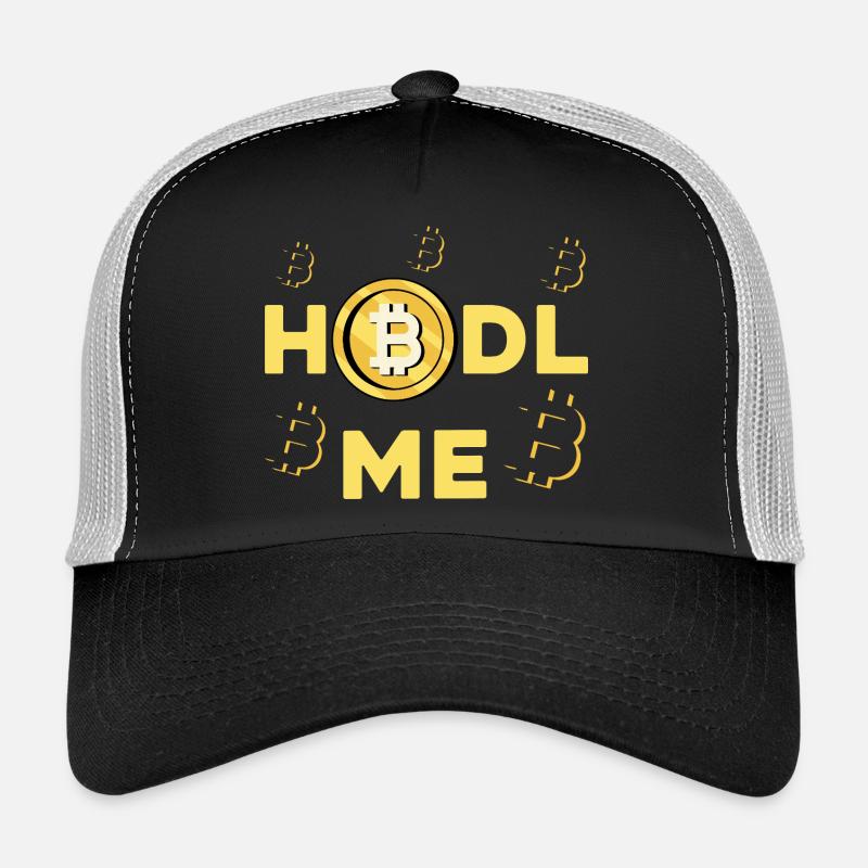 HODL ME Bitcoin Logo Trucker Cap