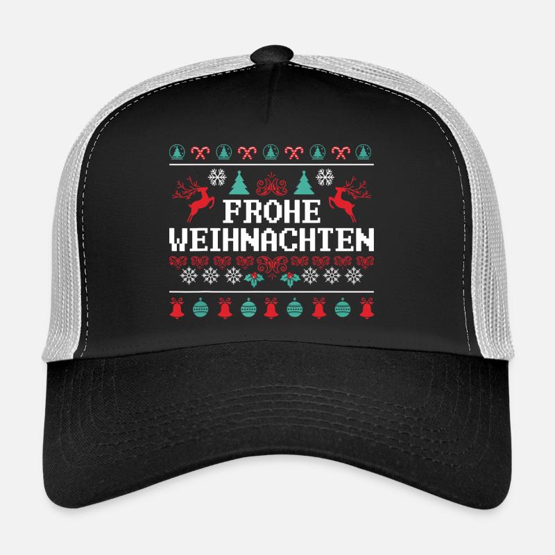 Joyeux Noël Motif Renne Casquette trucker 