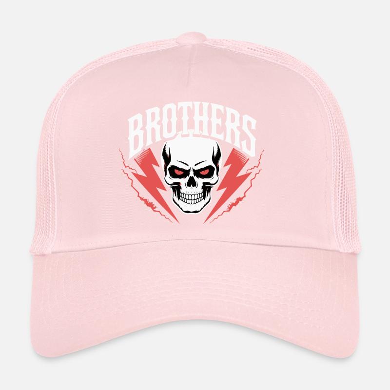 Brothers Skull Thunder Crest Casquette trucker 