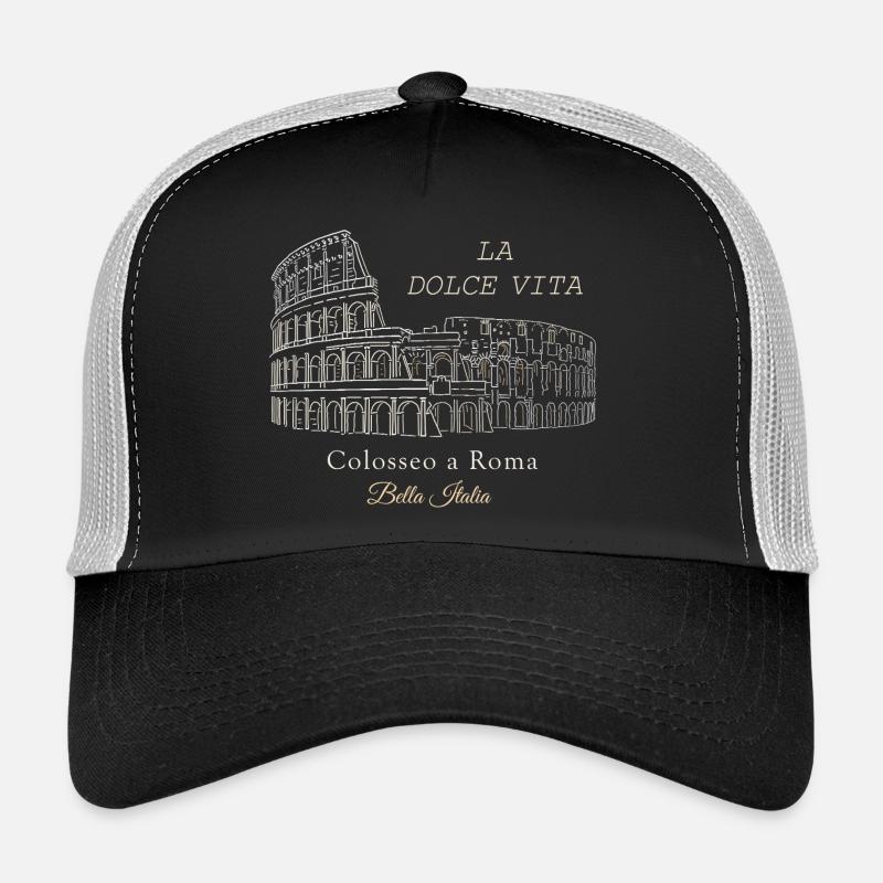 Colosseo Rome La Dolce Vita Casquette trucker 