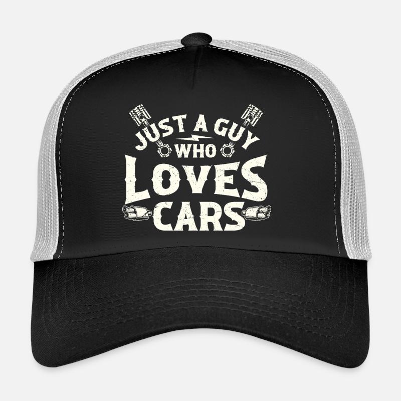 Juste un gars qui adore les voitures, la course de drift, muscle auto Casquette trucker 