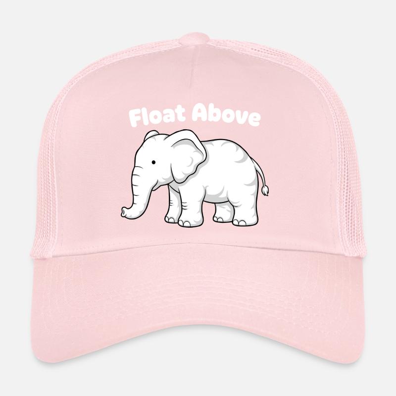 Float Above Elephant Trucker Cap