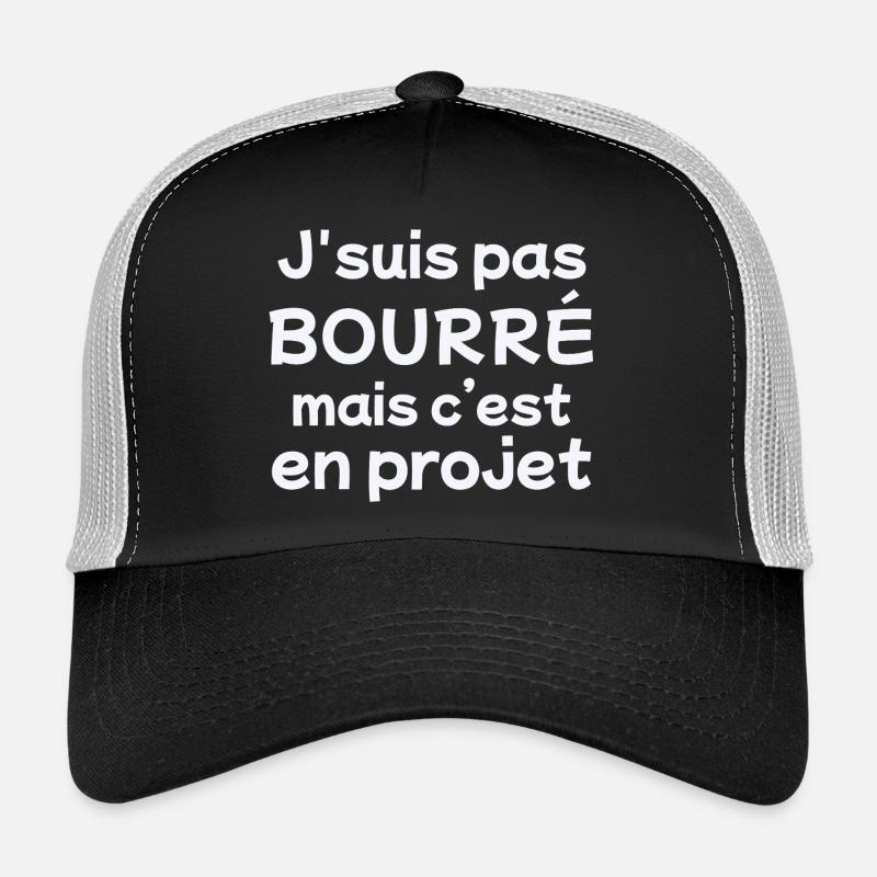 drunk, drunk, alcohol, drinker Trucker Cap