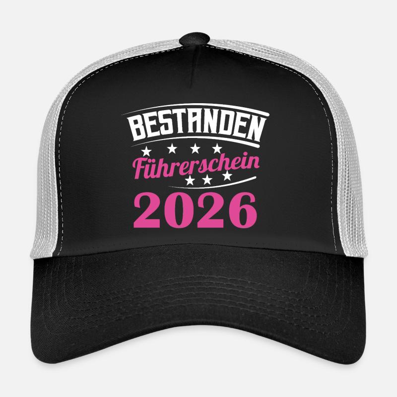 Test de conduire 2026 Test de permis de conduire Casquette trucker 
