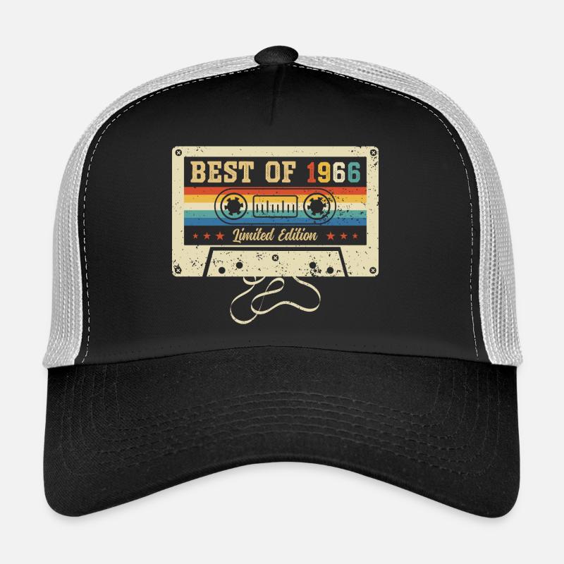 Meilleur anniversaire de 1966 pour le 60e anniversaire Casquette trucker 
