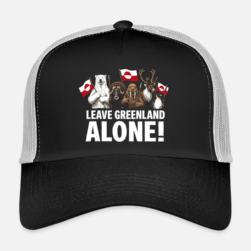 Leave Greenland Alone! Casquette trucker 