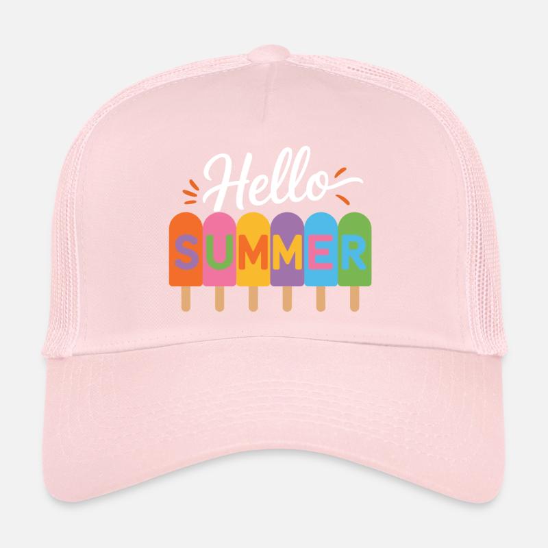 Hello Summer Trucker Cap