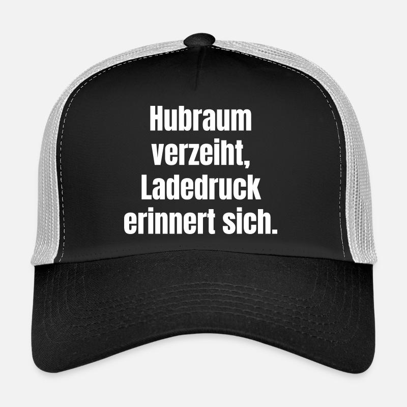 Un déplacement indulgent, rappel de la pression de suralimentation Casquette trucker 
