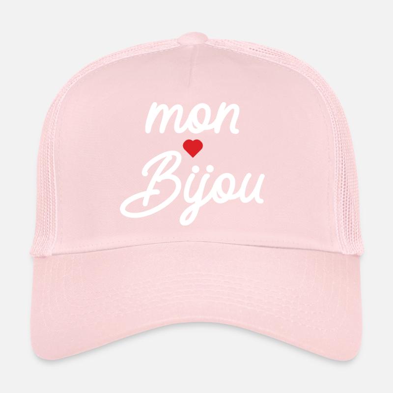 Mon Bijou Coeur Script Casquette trucker 