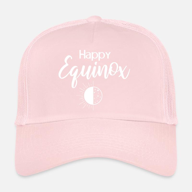 Happy Equinox Easter Ostara Pagan Spring Trucker Cap
