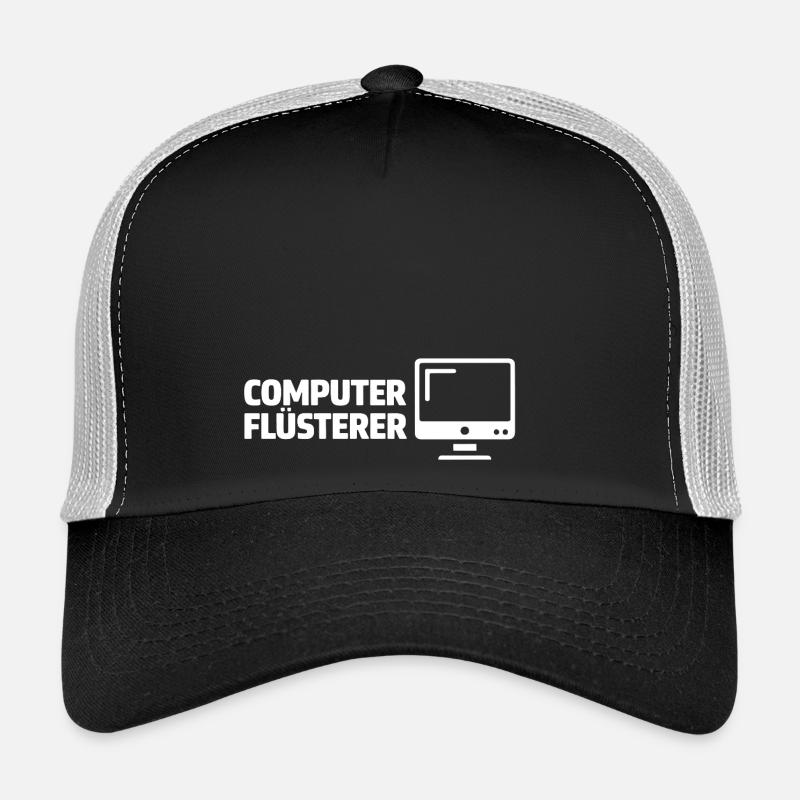 Chuchoteur d’ordinateurs Casquette trucker 