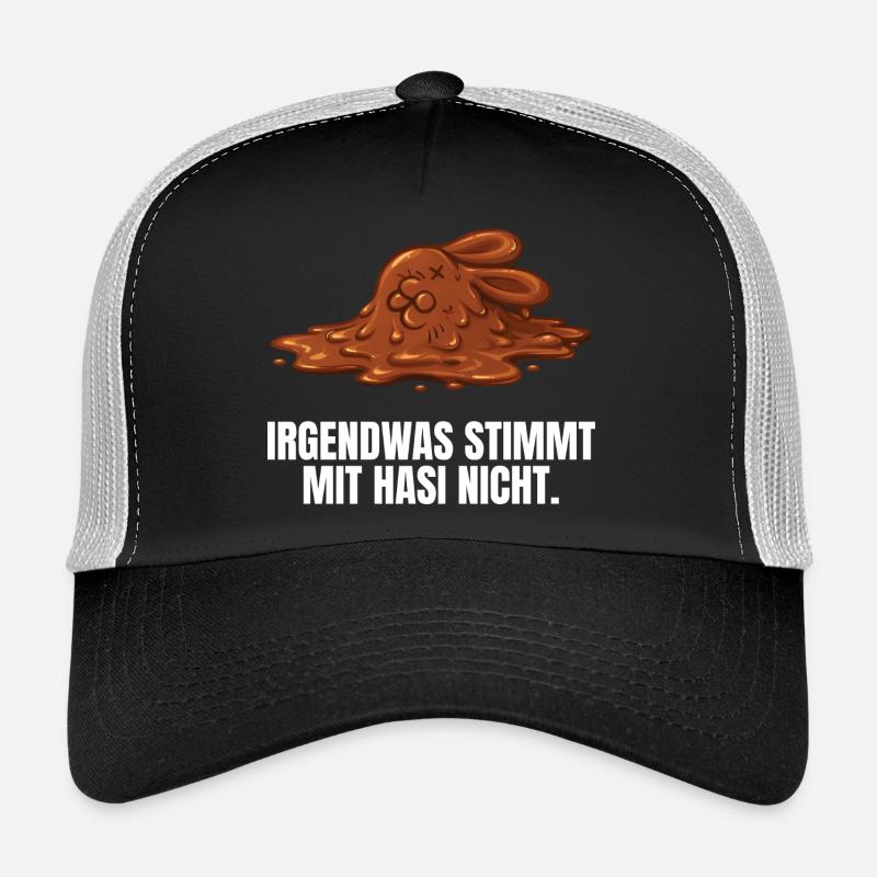 Irgendwas stimmt mit Hasi nicht Trucker Cap