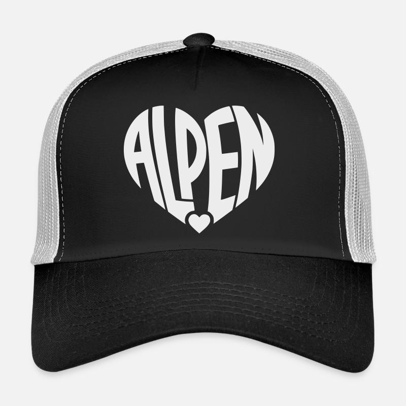 Alpen Herz-Logo Trucker Cap