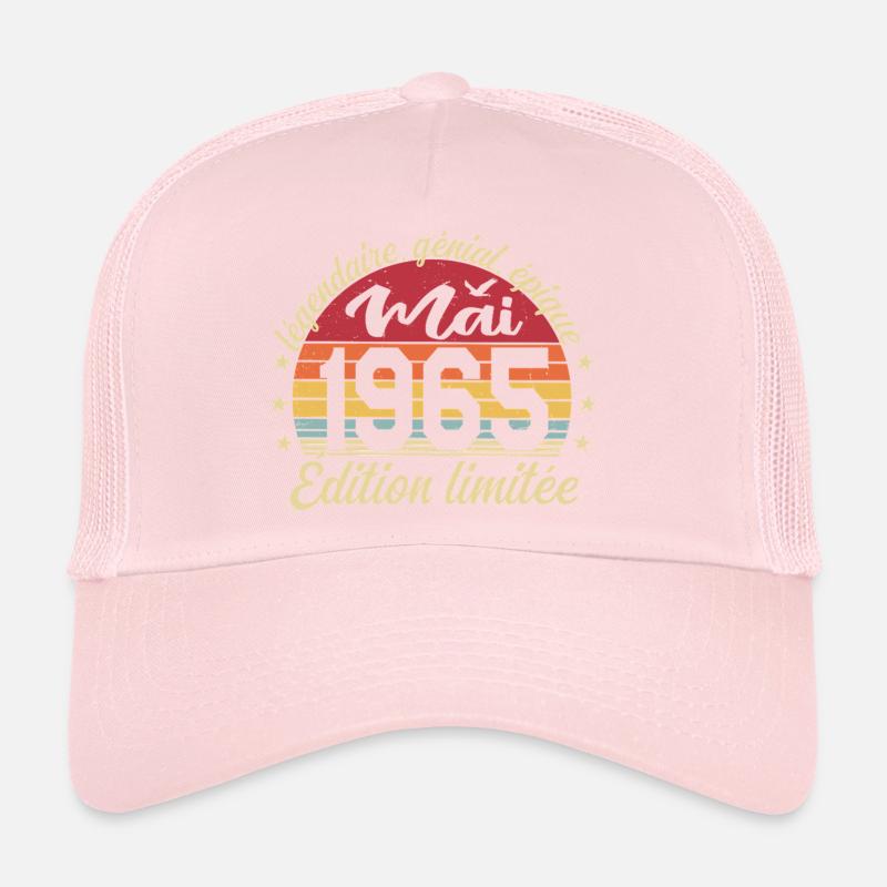 les légendes sont nées mai 1965 Casquette trucker 