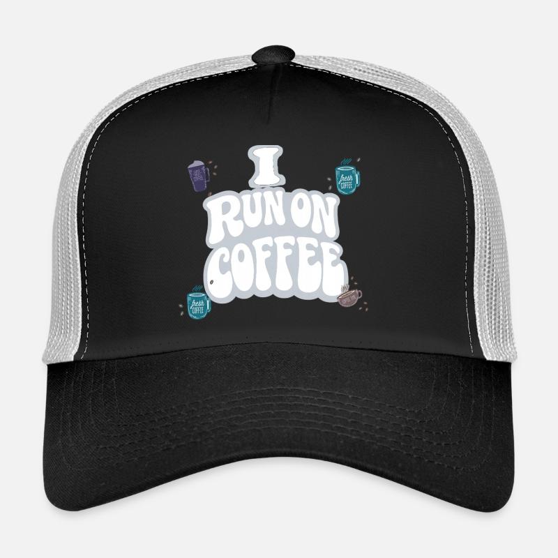 ICH ARBEITE IM CAFÉ | Koffein-Morgenhumor Trucker Cap