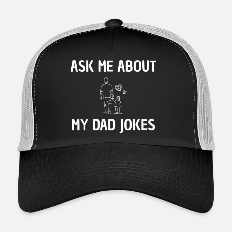 Demandez-moi des blagues de papa Casquette trucker 