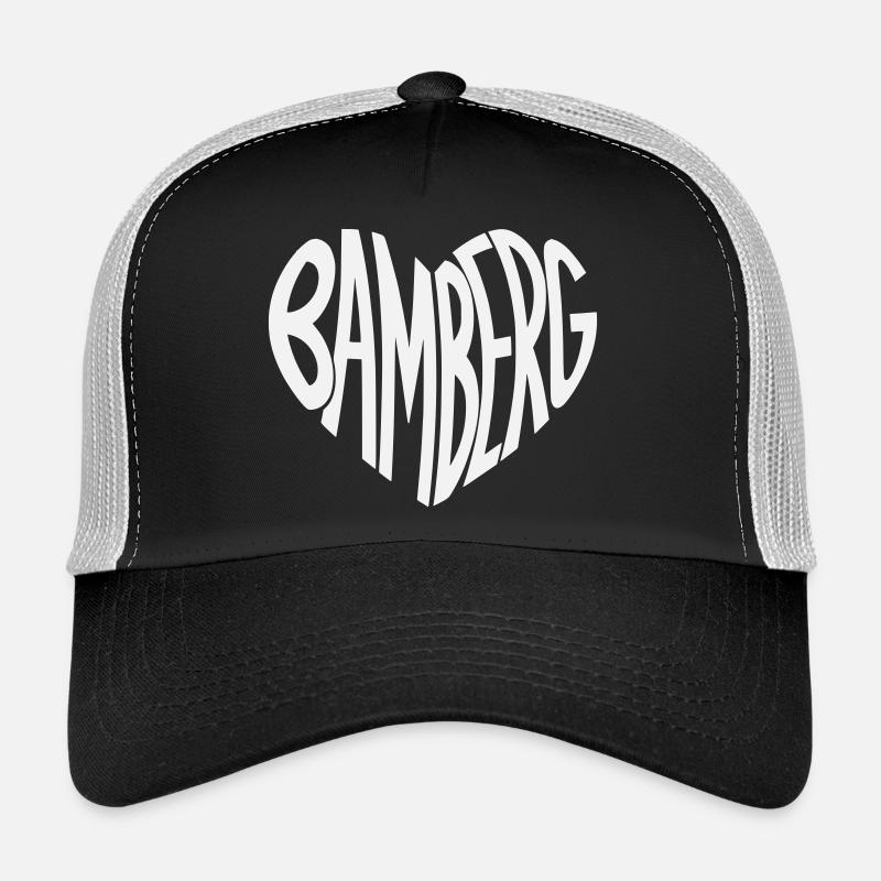 Bamberg Herz Typo Trucker Cap