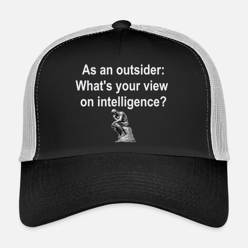 Outsider on Intelligence Trucker Cap