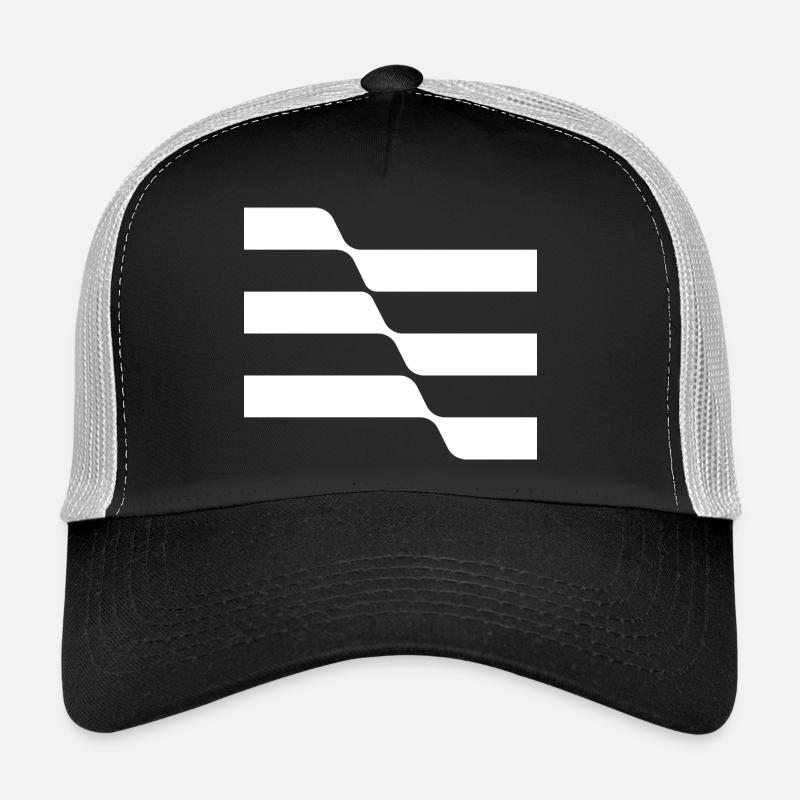 Conception des bandes géométriques Casquette trucker 