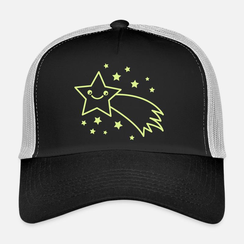 Shooting Star Flight Trucker Cap