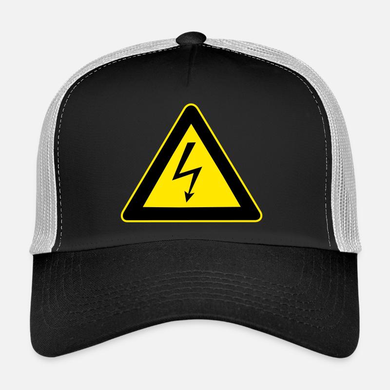 High Voltage Warning Trucker Cap