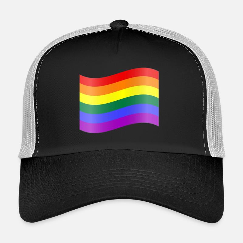 Regenbogen-Flagge Trucker Cap
