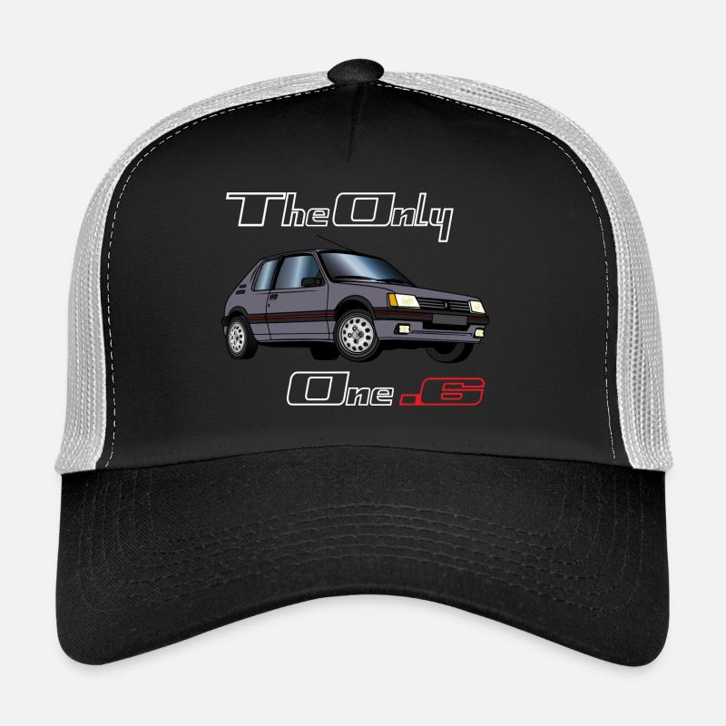 205 1,6 1990 Gris Magnum Casquette trucker 