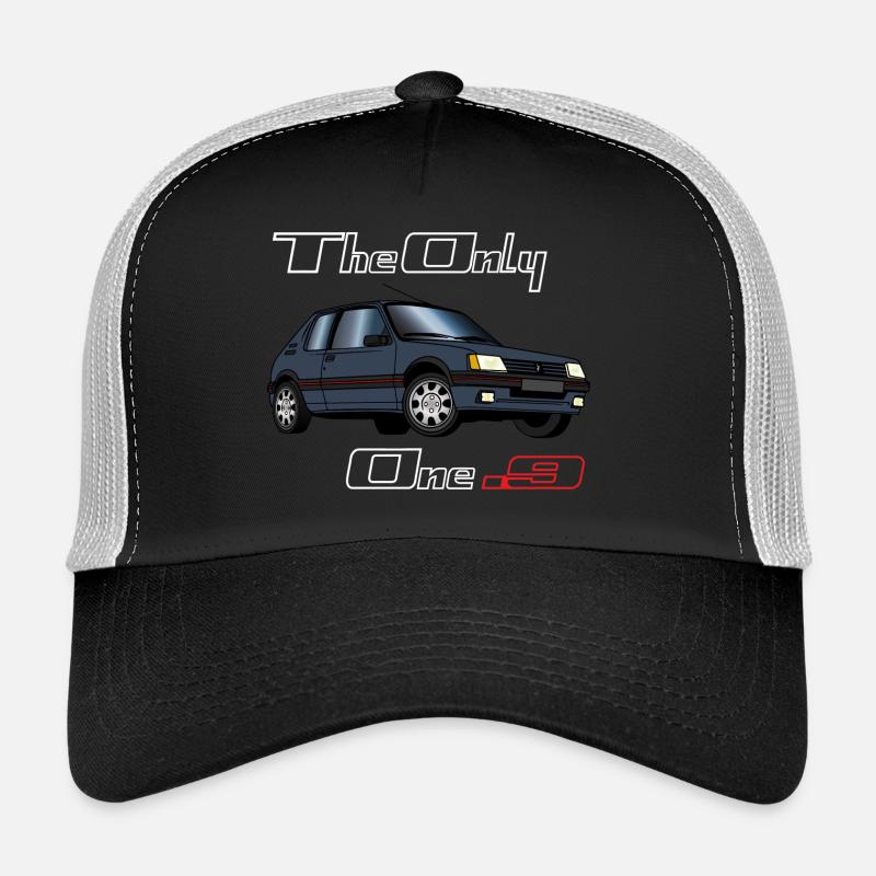 205 1,9 1987 1988 1989 1990 Gris Graphite Casquette trucker 
