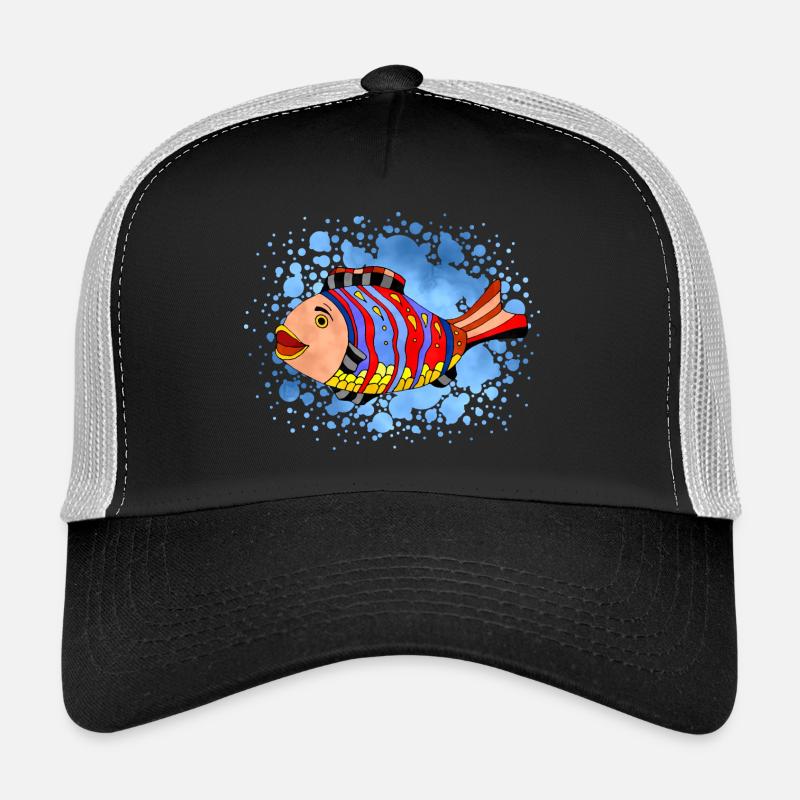 poisson Casquette trucker 